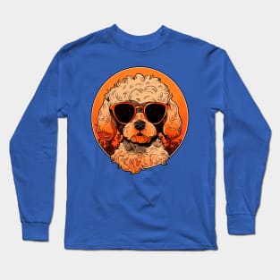 Cavapoo Sunglasses Dog Long Sleeve T-Shirt